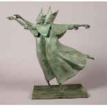 Eamonn O'Doherty (1939-2011) PAS DE DIEU, 2010-11 bronze; (no. 4 from an edition of 4) signed at