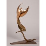 Joseph Sloan (b.1940) JOYFUL FIGURE, 2017 bronze; (no. 2 from an edition of 4) signed, dated and