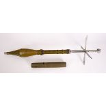 1980s Soviet Union RPG warhead with fins As used with RPG rocket launcher, of a type used by the IRA