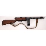 Hungarian 7.62mm Submachinegun PPSh41 Pistolet Pulemjot Shpagina Model. With drum magazine.