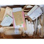 1970s to 1990s. An accumulation of censored envelopes from Republican prisoners in Northern Ireland.
