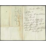 1830 and 1835 Duke of Wellington letters. 1830 (1 May) concerning the Commission of Woods and