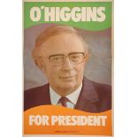 1966 Presidential election, 1973 and 1989 general election, Fine Gael posters. Three Fine Gael
