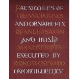 1868: Facsimiles of the Miniatures and Ornaments of Anglo-Saxon and Irish Manuscripts by J.O.