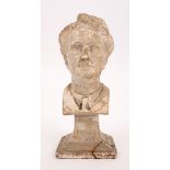 1917. Thomas Ashe plaster bust by F. Bowe An early bust of the commanding officer of the Fingal
