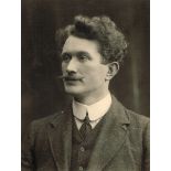 Circa 1905 to 1917 collection of photographs of Thomas Ashe. (7) Includes a rare early portrait of