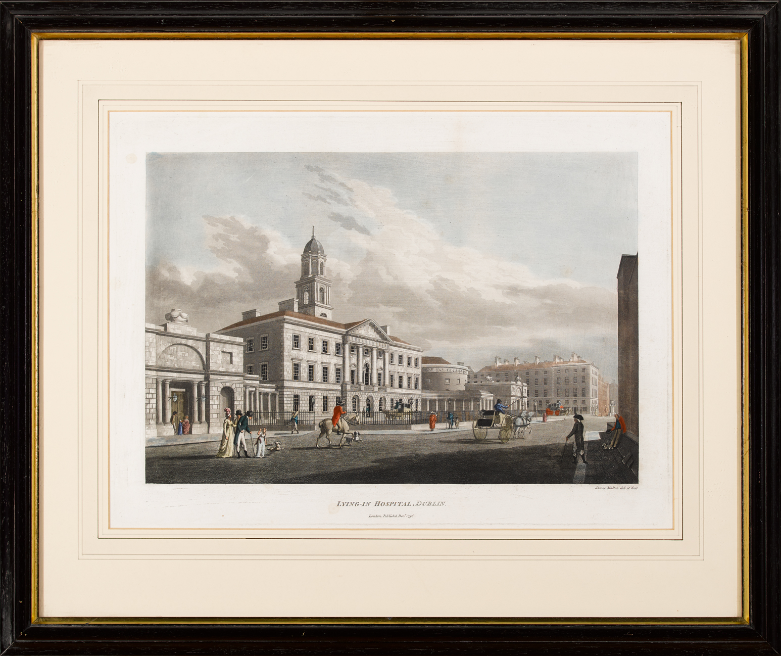 James Malton (1761-1803) A PICTURESQUE AND DESCRIPTIVE VIEW OF THE CITY OF DUBLIN (COLLECTION OF - Image 38 of 51