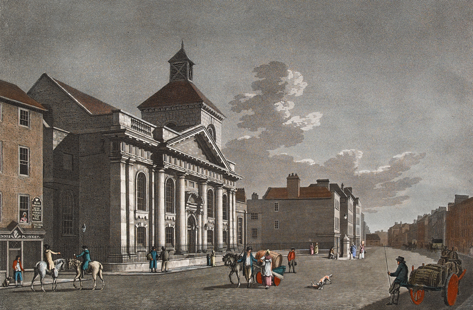 James Malton (1761-1803) A PICTURESQUE AND DESCRIPTIVE VIEW OF THE CITY OF DUBLIN (COLLECTION OF - Image 39 of 51