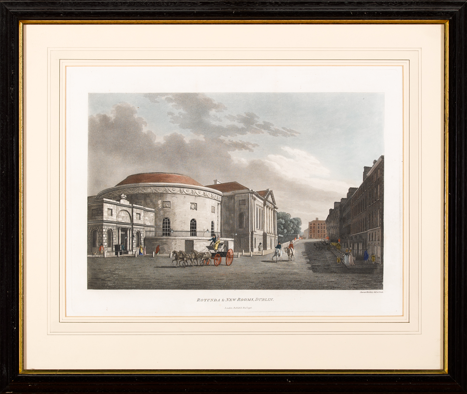 James Malton (1761-1803) A PICTURESQUE AND DESCRIPTIVE VIEW OF THE CITY OF DUBLIN (COLLECTION OF - Image 22 of 51