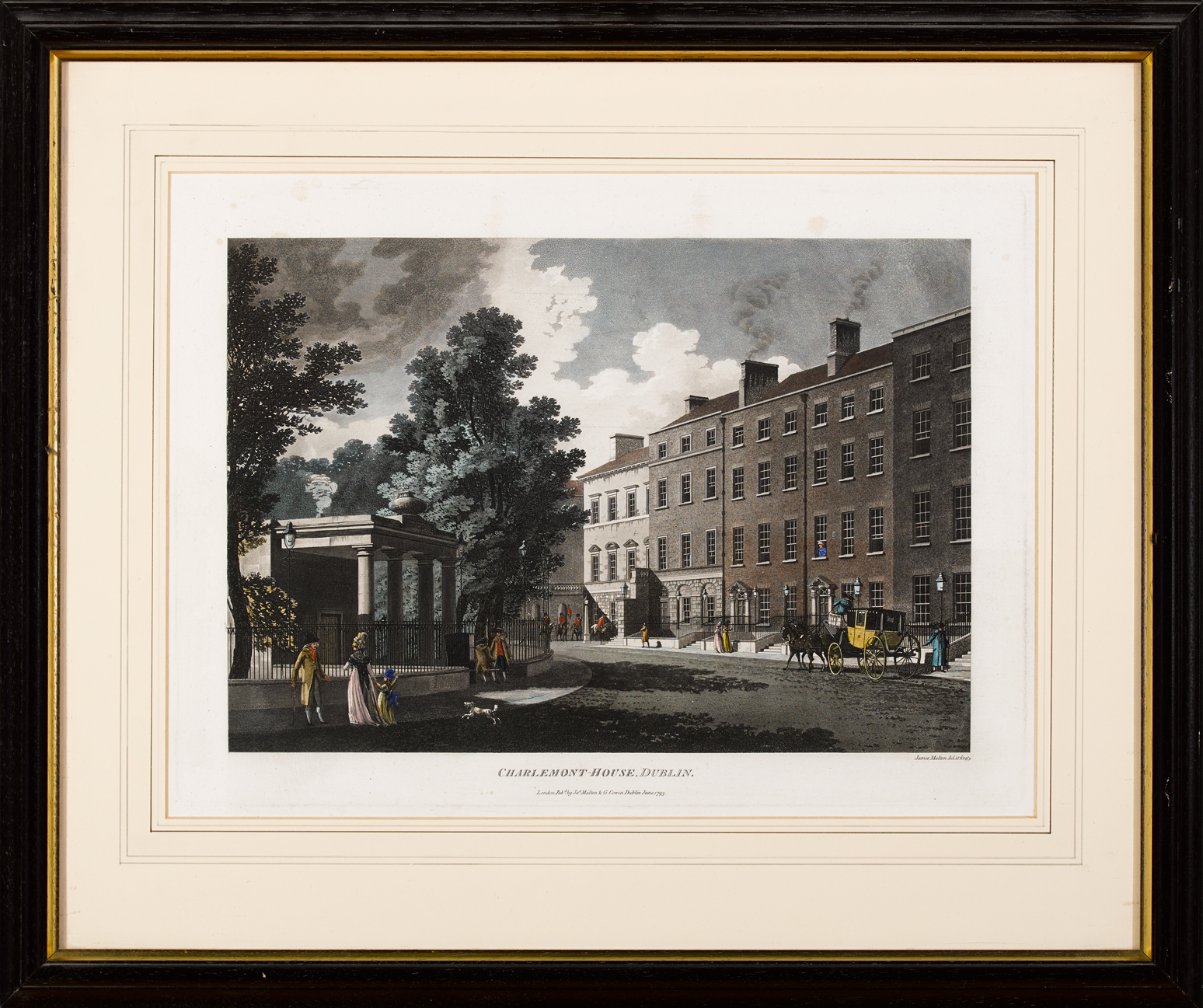 James Malton (1761-1803) A PICTURESQUE AND DESCRIPTIVE VIEW OF THE CITY OF DUBLIN (COLLECTION OF - Image 14 of 51