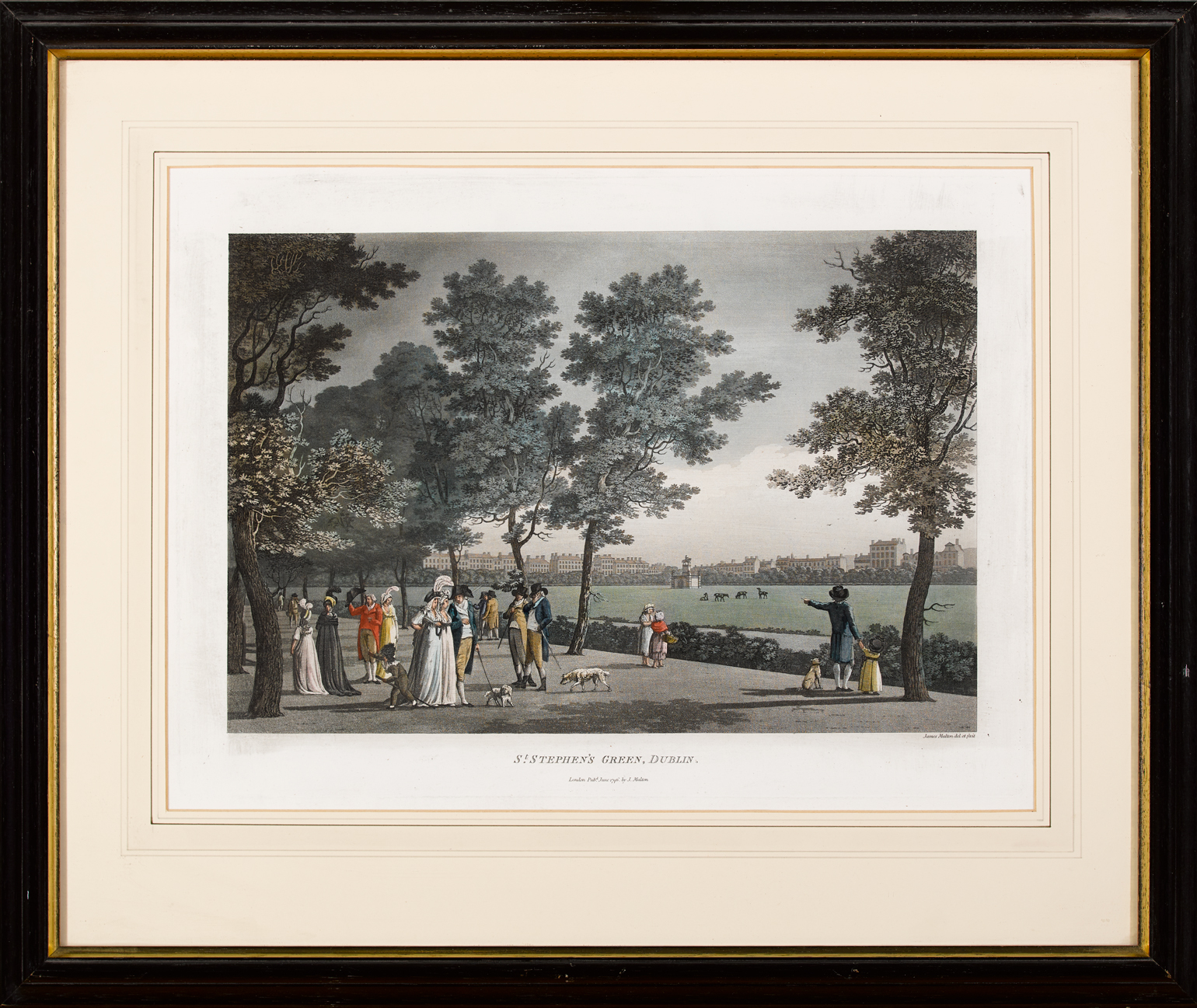 James Malton (1761-1803) A PICTURESQUE AND DESCRIPTIVE VIEW OF THE CITY OF DUBLIN (COLLECTION OF - Image 4 of 51