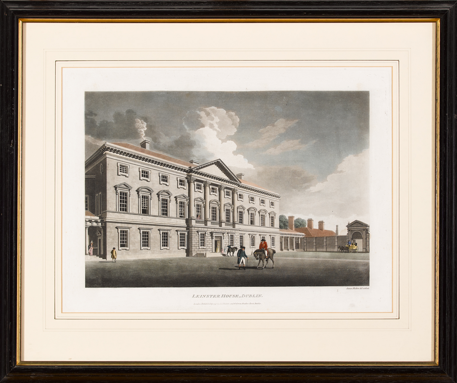 James Malton (1761-1803) A PICTURESQUE AND DESCRIPTIVE VIEW OF THE CITY OF DUBLIN (COLLECTION OF - Image 36 of 51
