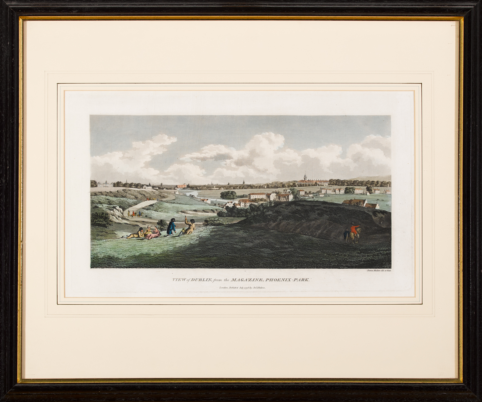 James Malton (1761-1803) A PICTURESQUE AND DESCRIPTIVE VIEW OF THE CITY OF DUBLIN (COLLECTION OF - Image 16 of 51