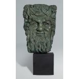 Rory Breslin (b.1963) MASK OF THE BANN bronze; (no. 2 from an edition of 3) 35 by 16in. (88.9 by