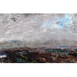 Jack Butler Yeats RHA (1871-1957) RIVER MOUTH, GLENBEIGH, COUNTY KERRY, 1930 oil on panel signed and