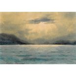 William Percy French (1854-1920) SEASCAPE watercolour signed lower left 6.75 by 9.50in. (17.1 by