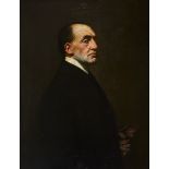 Robert MacCameron (American, 1866–1912) PORTRAIT OF EDWARD CARSON, 1911 oil on canvas signed and
