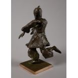 Joseph Sloan (b.1940) FESTIVE DANCER, 2008 bronze; (no. 8 from an edition of 8) signed on right