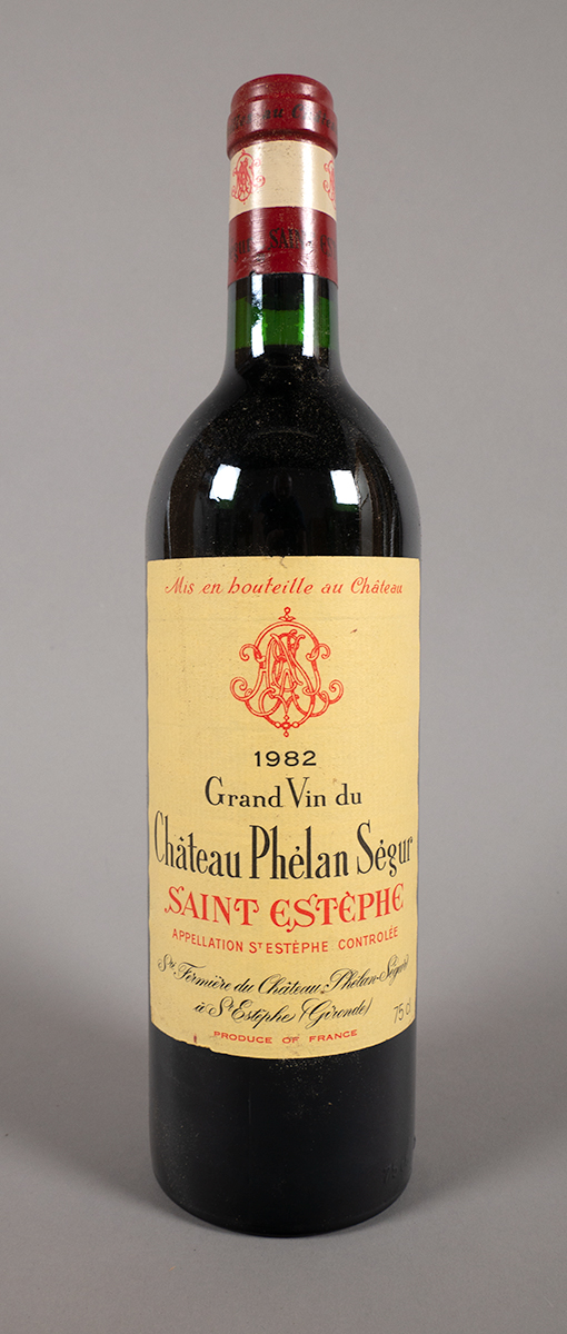 St. Estephe. Chauteau Phelan Segur, 1982. (12) 75cl. Case of 12 Lower neck, apparently intact in