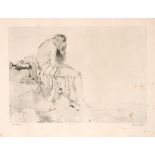 Sir William Orpen KBE RA RI RHA (1878-1931) THE BATHER photogravure; (unframed) signed and titled in