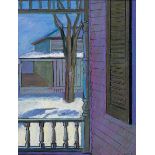 Mary Burke (b. 1959) PEARL STREET STUDIOS, 1993 pastel signed and dated lower right; with Solomon