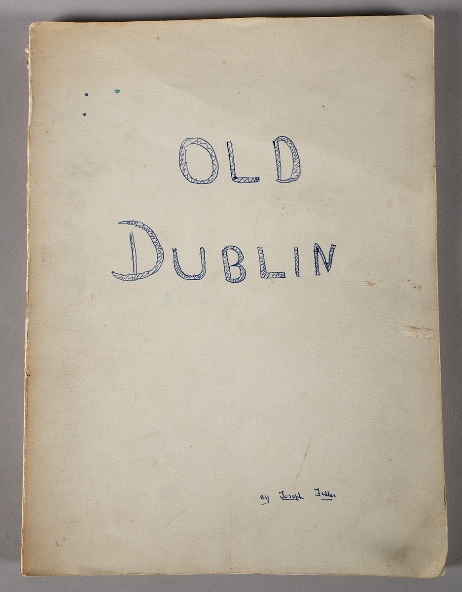 Flora H. Mitchell (1890-1973) VANISHING DUBLIN A proof copy in plain wrappers with hand drawn - Image 2 of 2