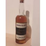 Hunter's Irish Whiskey One bottle. J & J Hunter were wine and spirits merchants in Belfast, known to