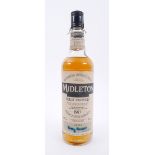 Midleton Very Rare Irish whiskey, 1987, one bottle. 40%, 75cl. Numbered 02550 and signed Barry