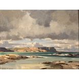Maurice Canning Wilks RUA ARHA (1910-1984) WHITE PARK BAY, COUNTY ANTRIM oil on canvas signed