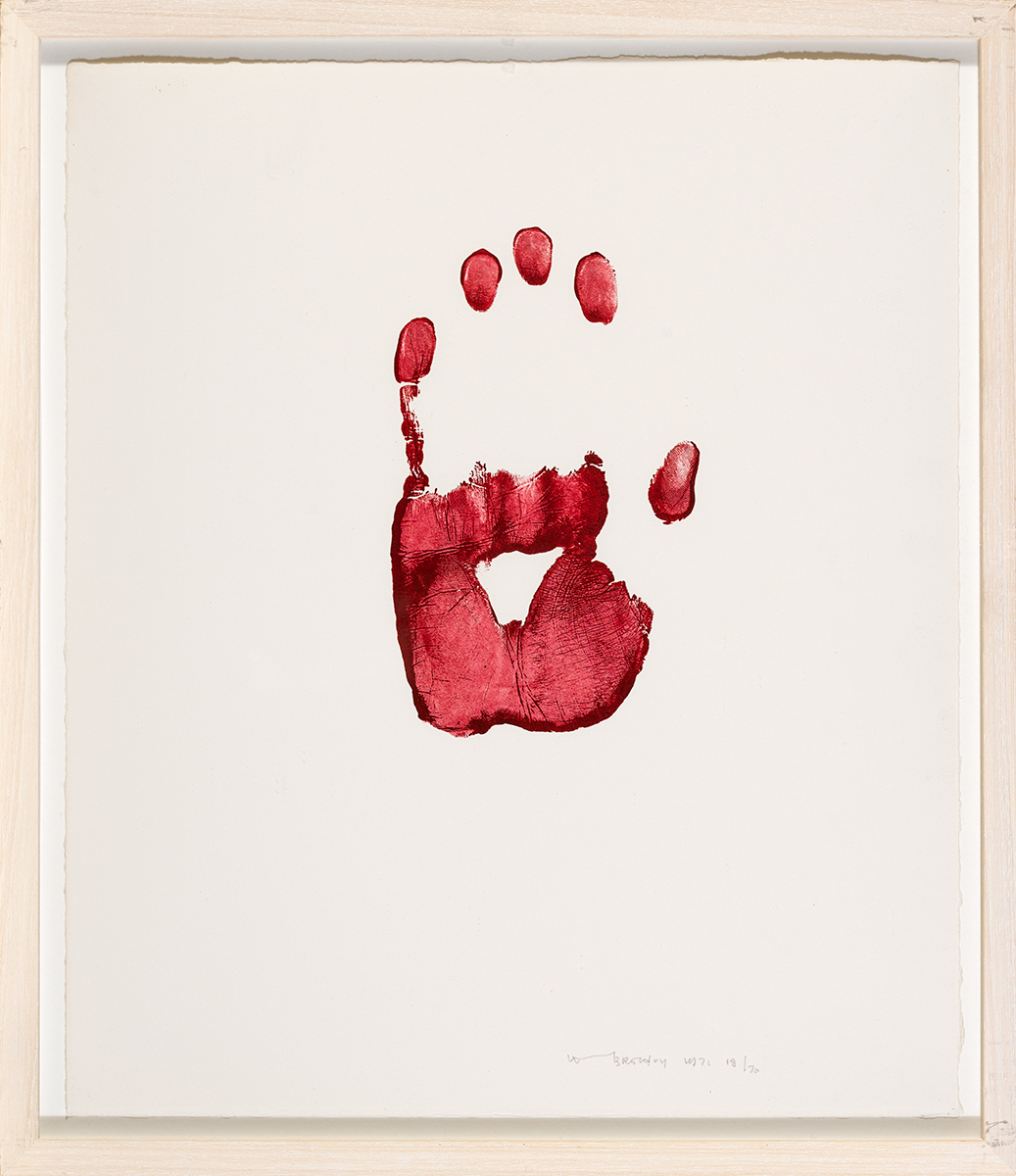 Louis le Brocquy HRHA (1916-2012) HAND, 1971 lithograph on handmade rag paper; (no. 18 from an - Image 2 of 4