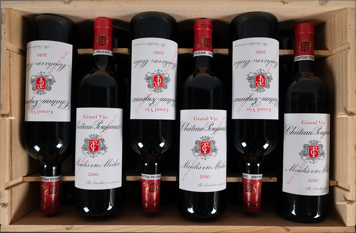 Moulis-en-Médoc. Chateau Poujeaux 2010 (12) 14%, 75cl. A case of 12. Lower neck, apparently intact - Image 2 of 2