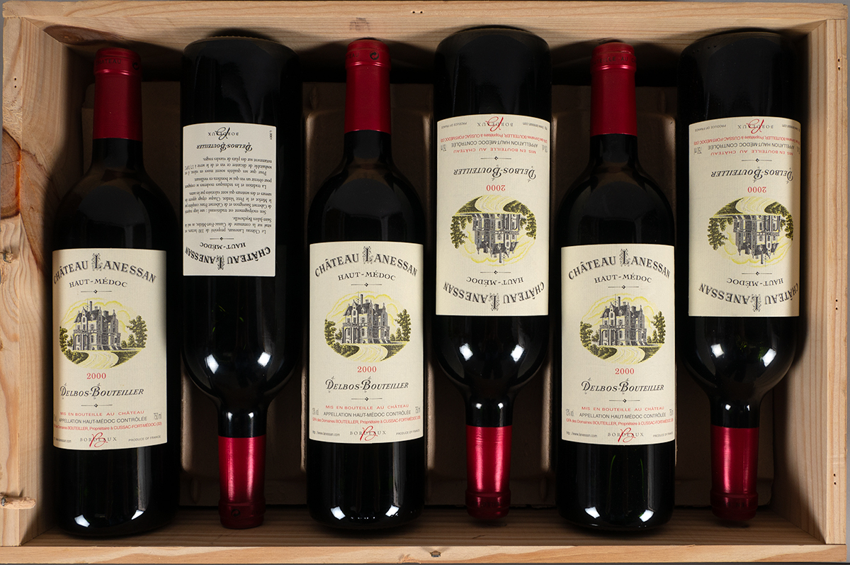 Haut-Médoc. Chateau Lanessan 2000. (12) 13%, 75cl. A case of 12. Lower neck, apparently intact in - Image 2 of 2