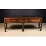 An 18th Century Joined Oak Low Dresser.