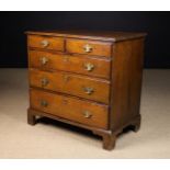 A George III Oak Chest of Drawers.