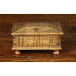 A Small 17th Century Elm Box.