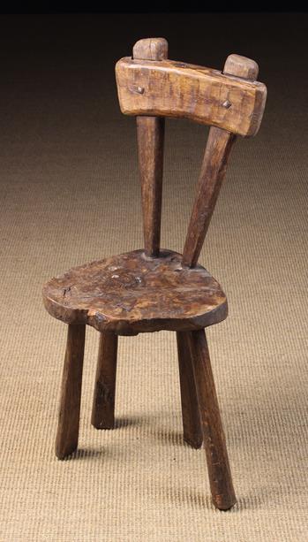 A Primitive French Rustic Chair.