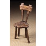 A Primitive French Rustic Chair.