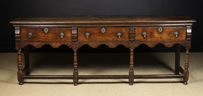 An 18th Century Dresser Base.