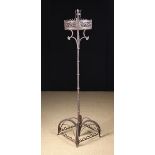 A Tall Floor Standard Candleholder in the early 16th century style.