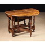 A Fine Late 17th Century Yew-wood Gateleg Table.