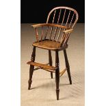 A 19th Century Child's Windsor High-Chair.