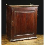 A Late 18th/Early 19th Century Oak Table Cabinet.