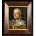 A Small Late 17th/Early 18th Century Oil on Panel; Portrait possibly the King of Naples,