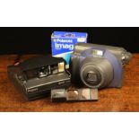 Two Retro Instant Cameras: A Poloroid Image Elite with close-up attachment,