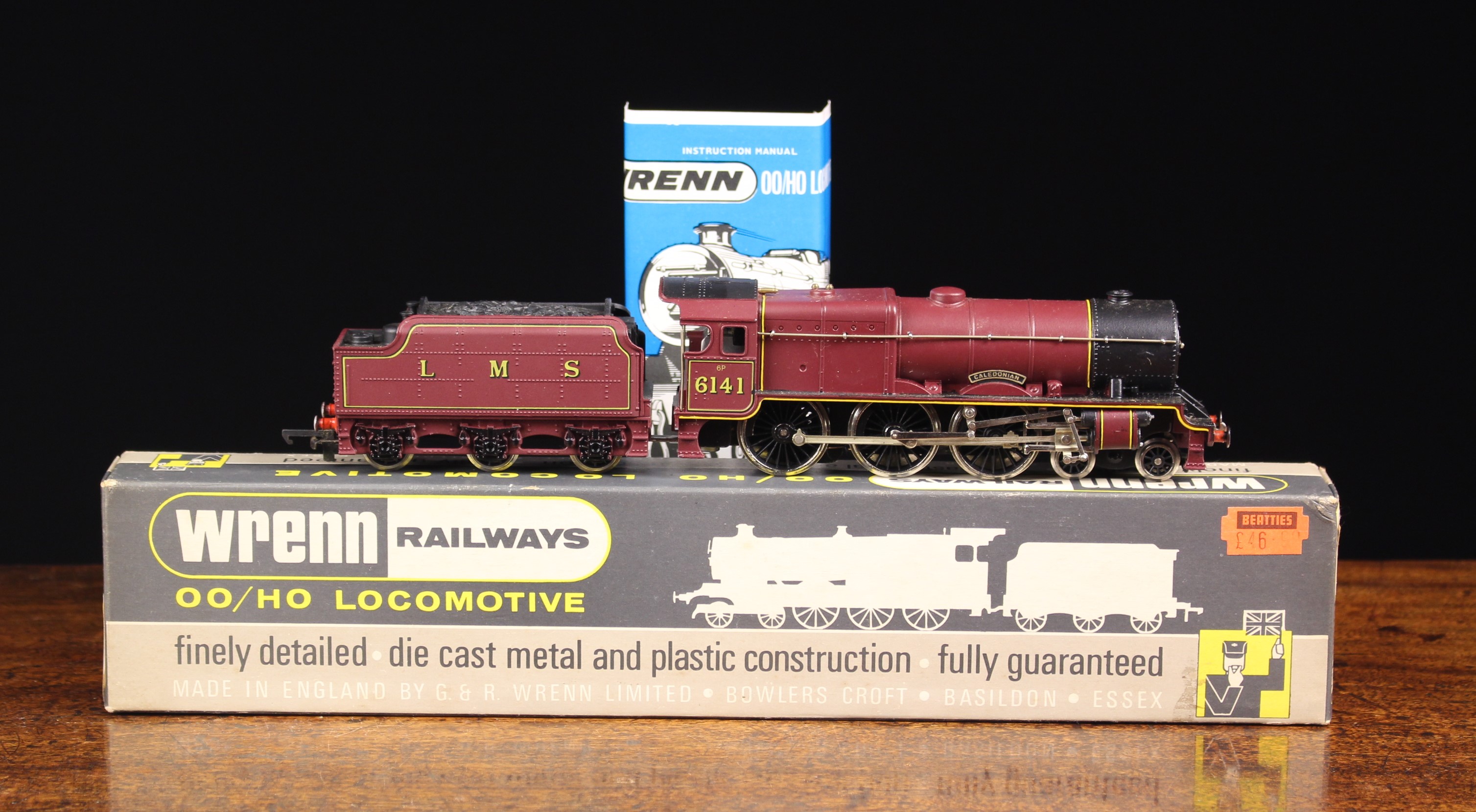 A Wrenn Locomotive W2260/Royal Scott LMS Maroon Caledonian, LMS no 6141. - Image 3 of 4