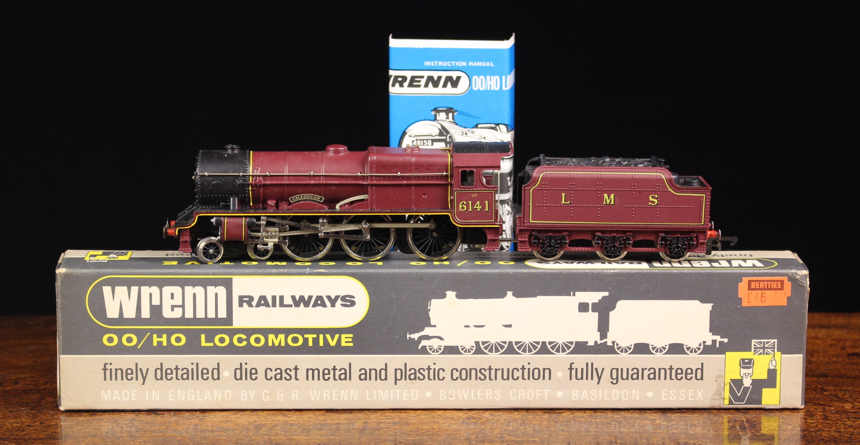 A Wrenn Locomotive W2260/Royal Scott LMS Maroon Caledonian, LMS no 6141. - Image 2 of 4