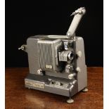 A Vintage Plank Norris 8 Super-50 Film Projector [seems complete, bulb intact, with lead].