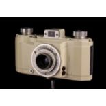 A Stylish Vintage Ilford Ltd Advocate Series 2 35 mm Camera with ivory body, Circa 1953,