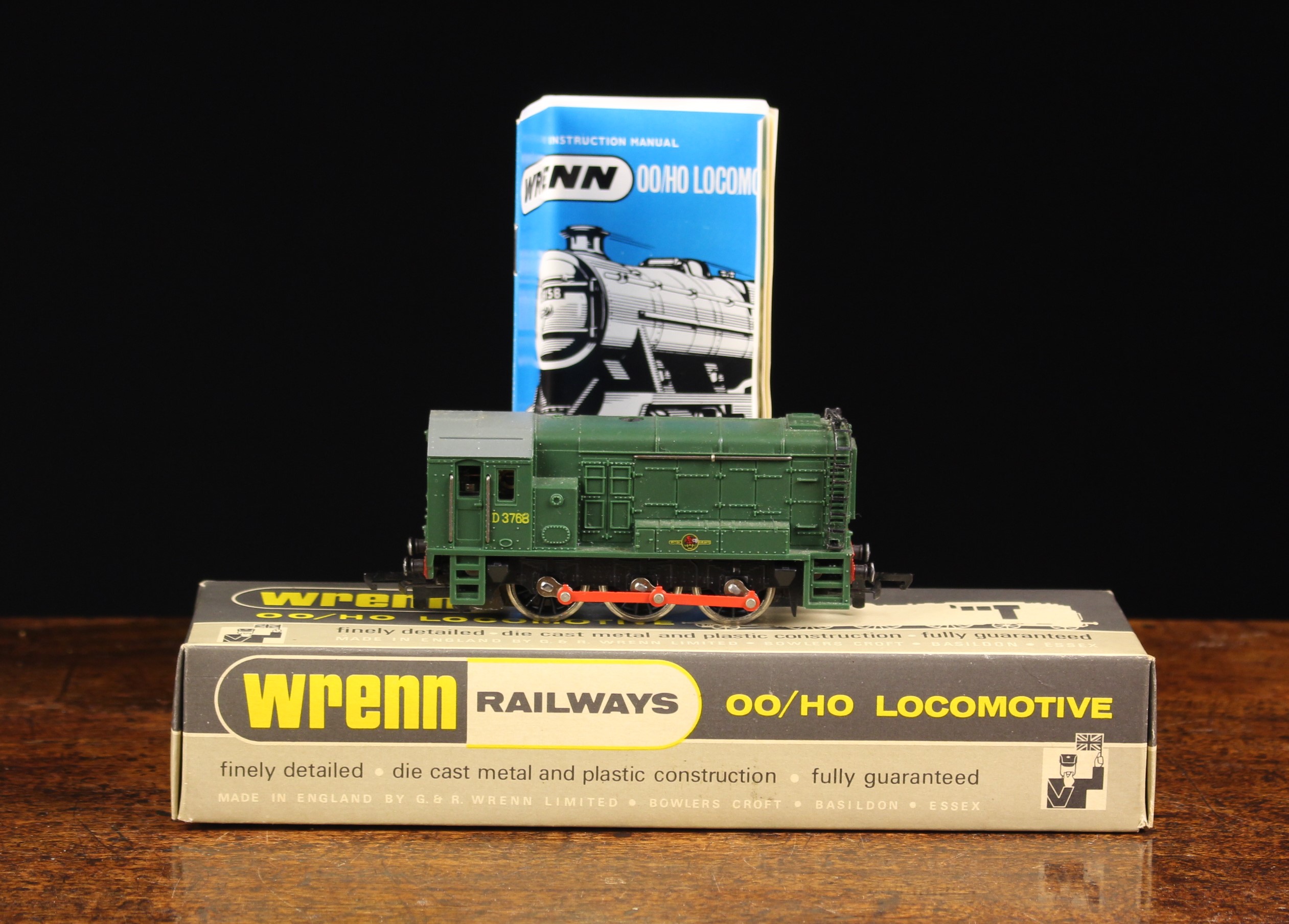 A Wrenn BR Green 0-6-0DS Class 08 Loco W2231 Carriage ref. D3768. - Image 3 of 4