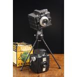 An Unusual Vintage Bakelite Ilford Envoy Camera Circa 1949-51 made for both 620 and 120 film;